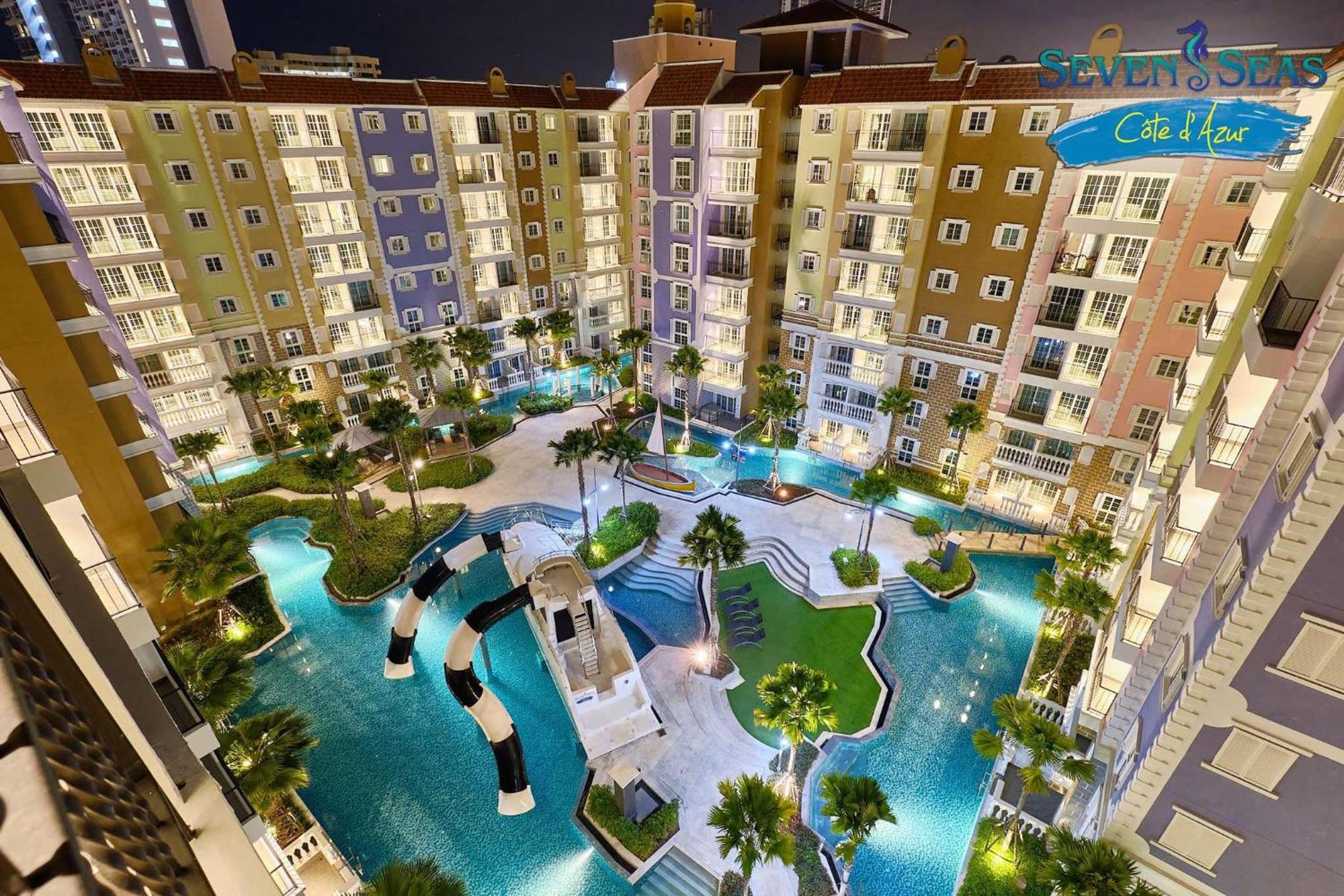 Seven Seas Cote De Azur Hotel Na Chom Thian Ngoại thất bức ảnh